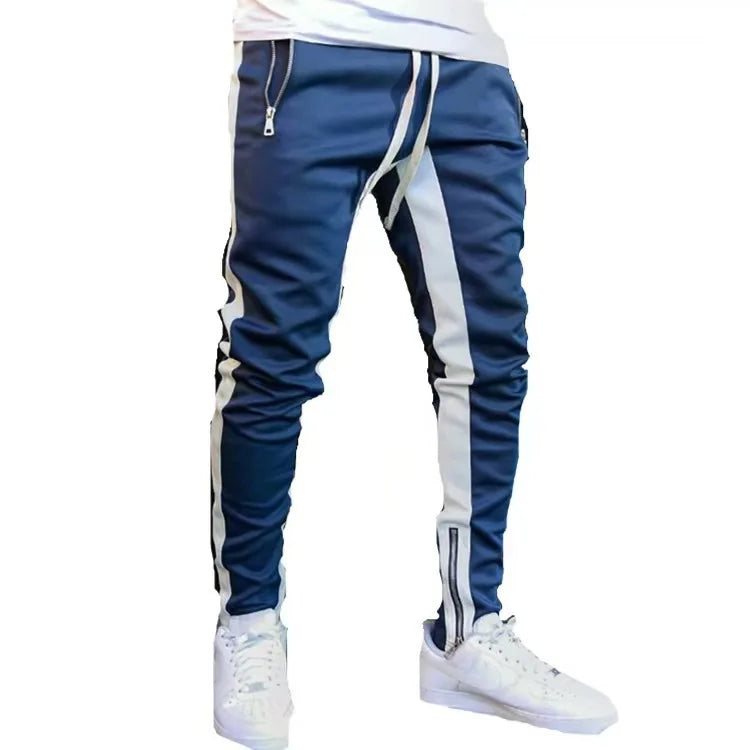 2024 New Male Trousers Mens Joggers Solid Multi-pocket Pants Sweatpants Men Pants Hip Hop Harem Joggers Pants Running men's gym