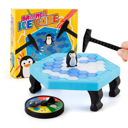 Board Game for Children Save Penguin Trap Ice Break Hammer Block Toy Set Funny Party Table Games Parent Child Interaction