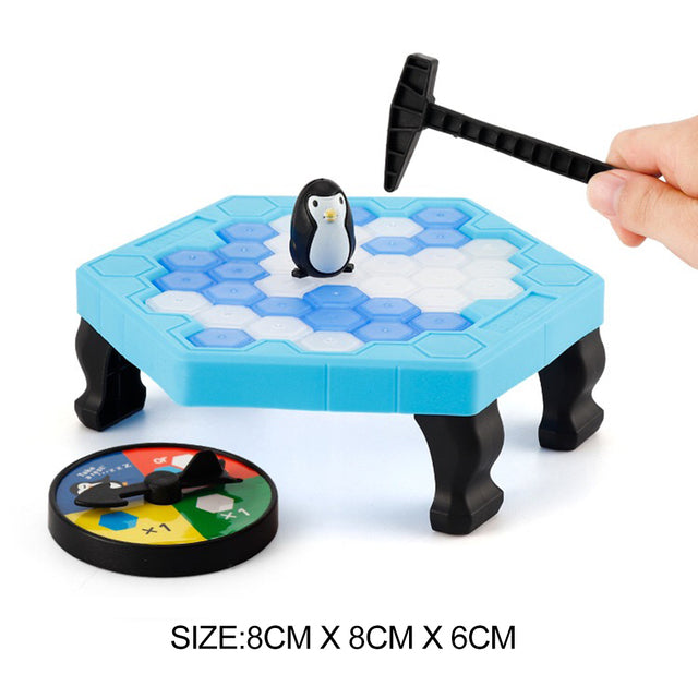 Board Game for Children Save Penguin Trap Ice Break Hammer Block Toy Set Funny Party Table Games Parent Child Interaction