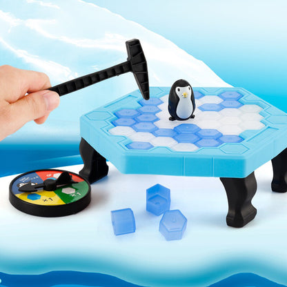 Board Game for Children Save Penguin Trap Ice Break Hammer Block Toy Set Funny Party Table Games Parent Child Interaction