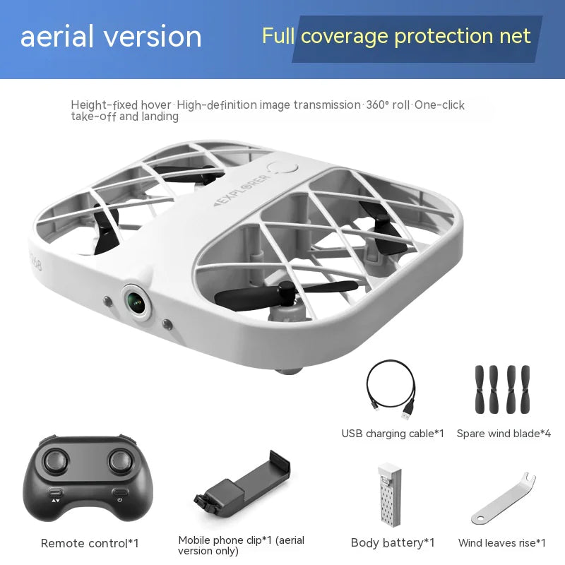 Drone -JJRC Mini 4K HD Drone with Protective Cover