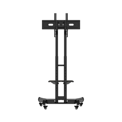 FANCO Universal Rotating TV Stand, suitable for 32-80 inch TVs, adjustable tilt height, maximum VESA 600x400mm (black)