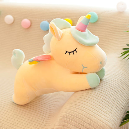 Angel Rainbow Unicorn Plush Animal