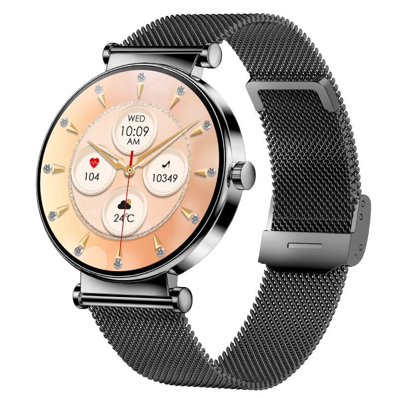 Smart Watch for Women Talk & Text Handsfree Y16 ultra-thin smartwatch with female AMOLED screen always on 466 * 466 high-definition pixel watch