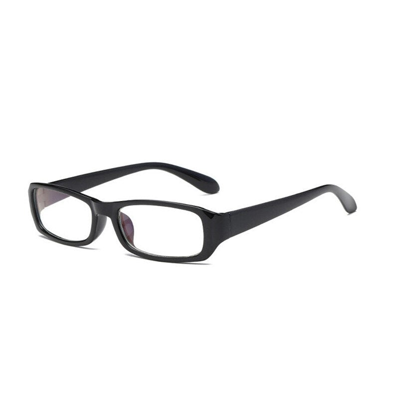 Elbru Anti-blue Light  Square Myopia Glasses Women Men Finished Nearsighted Eyeglasses Diopter -1.0to -4.0 Unisex