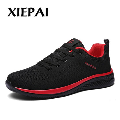 New Mesh Men Casual Shoes Lac-up Men Shoes Lightweight Comfortable Breathable Walking Sneakers