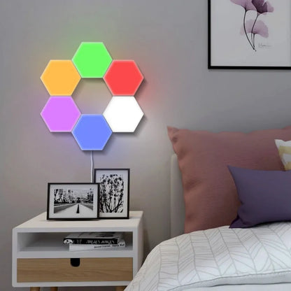 Hexagon Touch Sensor LED Night Lights