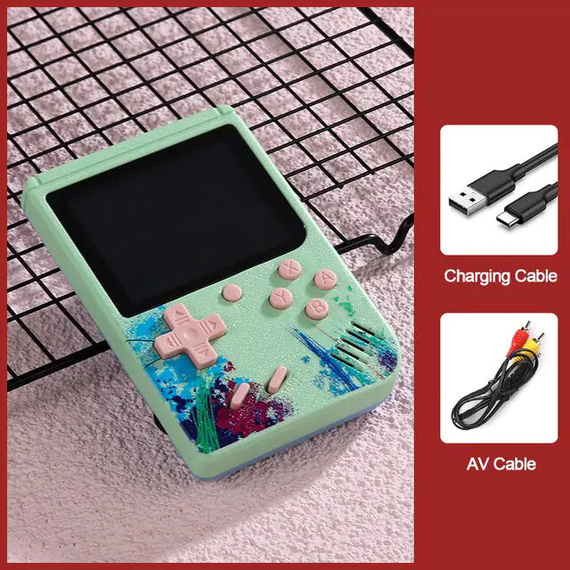 VIDEO GAMES - 500 IN 1 Retro HANDHELD - Video Game Console -PLAY IN HAND OR CONNECT TO TV AND PLAY