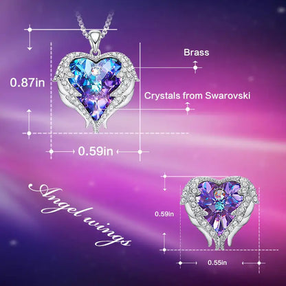 Heart Crystal Necklace