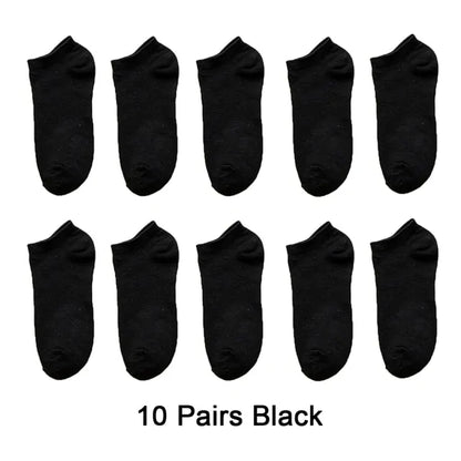 Breathable Sports Socks 10 PACK