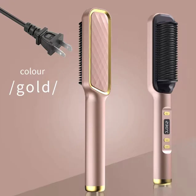 Multifunction Electric Hair Straightening Comb Brush