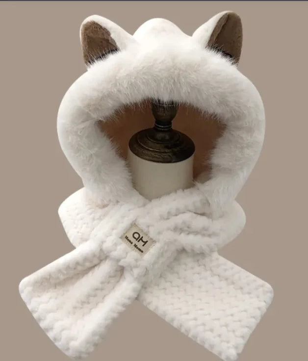 Fashion Trend -Winter Cute Furry Fox Ear Hat