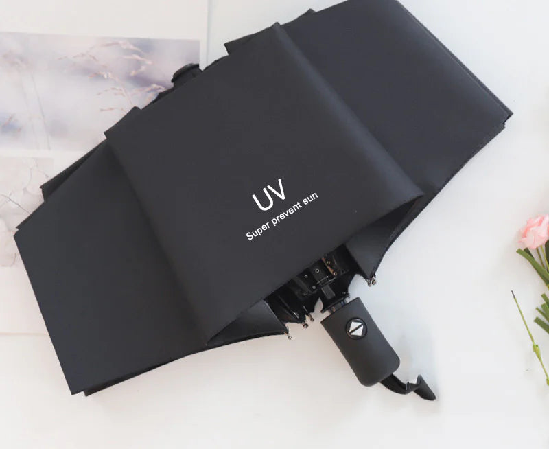 Durable Design - Automatic Sun & Rain Folding Umbrella