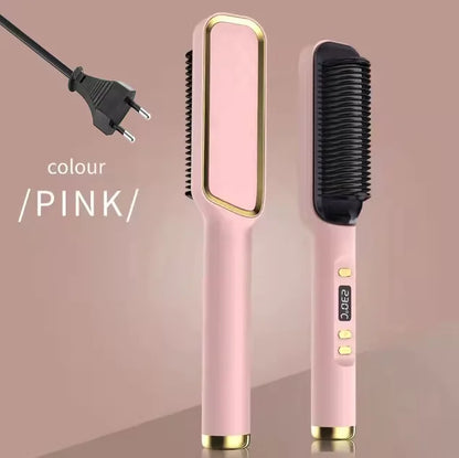 Multifunction Electric Hair Straightening Comb Brush