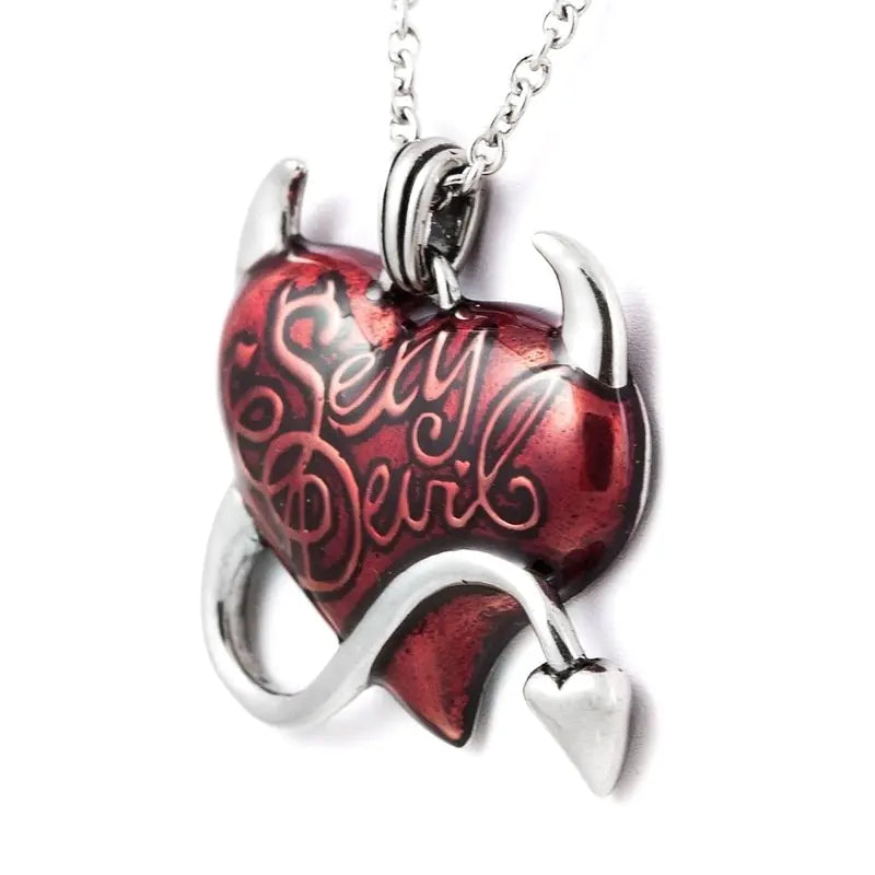 Sexy Devil Heart Necklace