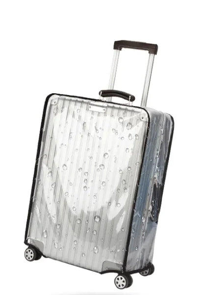 Travel Bag - Luggage -  Transparent PVC Trolley Case