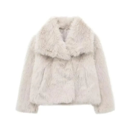 Fashion Favorite Winter Plush Coat just in time for winter season