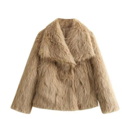 Fashion Favorite Winter Plush Coat just in time for winter season