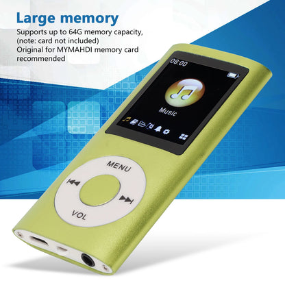 MP3 Player Stylish Multifunctional Lossless Sound Slim 1.8 Inch LCD Screen Portable MP3 Music Player MP3 Player  MP3 Player