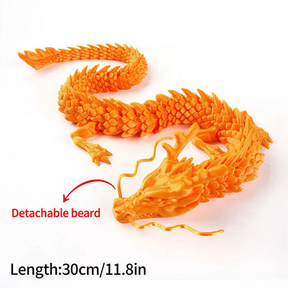 3D Printed Gem Dragon Egg Rotatable Articulated Dragons Toys Desktop Craft Ornament Gifts for Kids Office Home Table Decor