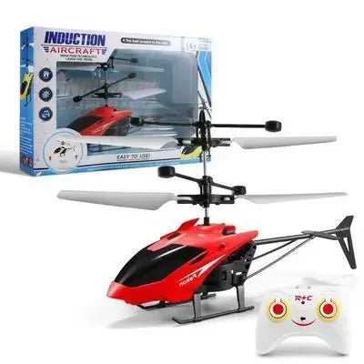 Rechargeable Mini RC Drone Remote Safe Fall-resistant RC Helicopters Drone Induction Hovering Drone Helicopter