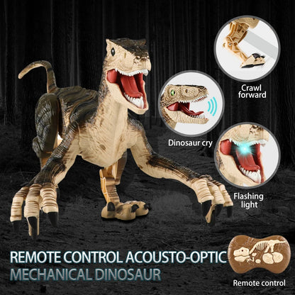 Remote Control Dinosaur Toys for Kids 2.4Ghz RC Dinosaur Robot Toy with Verisimilitude Sound for Kids Boys Girls Children's Gift