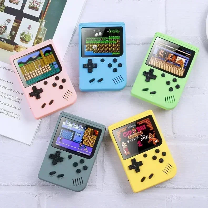 Retro Portable Mini Handheld Video Game Console 8-Bit 3.0 Inch LCD Color Kids Game Player Built-in 500 games For Kid Xmas Gift