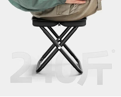 Fishing chair small Mazar folding camping stool Portable fishing folding chair Outdoor portable small stool queuing artifact