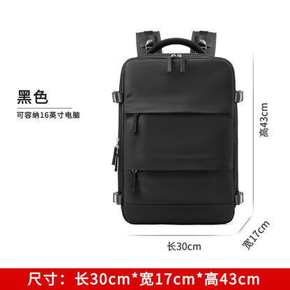 35L Travel Backpack Women Laptop Business Backpacks Multifunctional USB Charging Mochila School Luggage Bag with Shoes Pocket