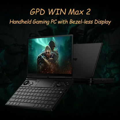 New GPD WIN Max 2 10.1 Inch AMD 8840U/7640U Windows 11por mini Gaming Laptop Notebook Portable Game Computer 64GB RAM 2TB Nvme