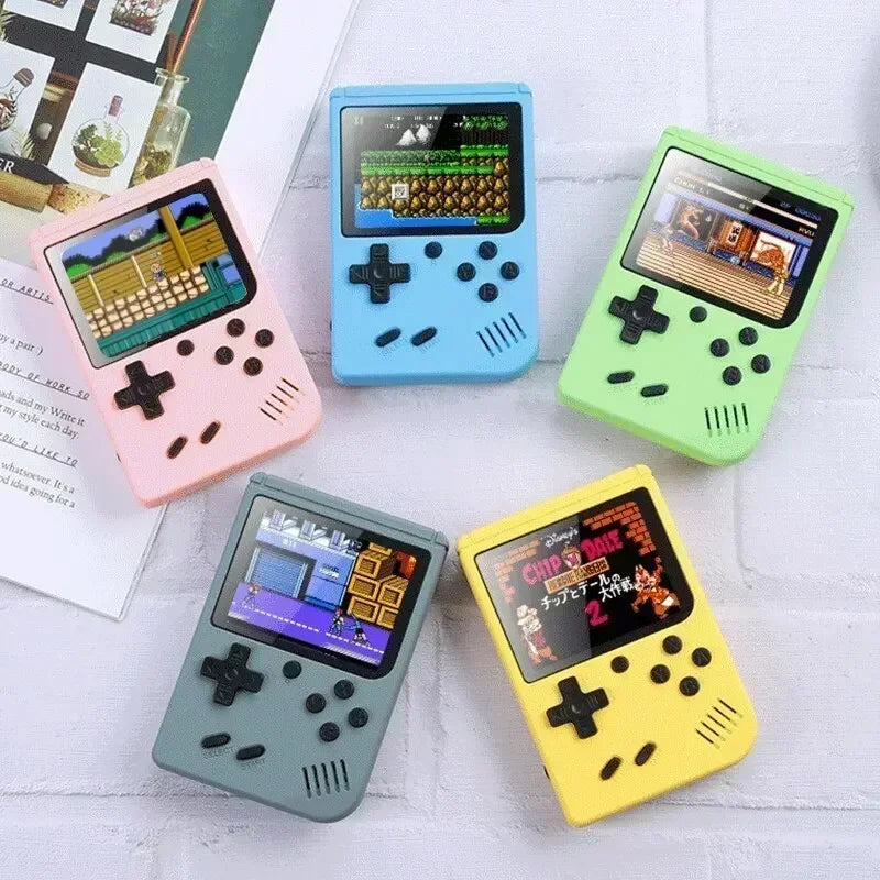 Retro Portable Mini Handheld Video Game Console 8-Bit 3.0 Inch LCD Color Kids Game Player Built-in 500 games For Kid Xmas Gift