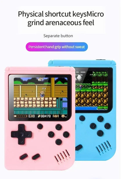 Retro Portable Mini Handheld Video Game Console 8-Bit 3.0 Inch LCD Color Kids Game Player Built-in 500 games For Kid Xmas Gift