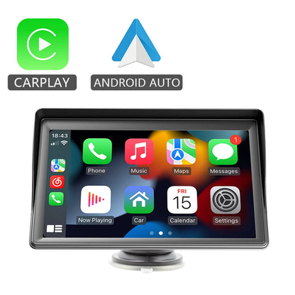 CarPlay Android Auto Car Radio Multimedia Video Player 7inch Portable Touch Screen With USB AUX For Rear View Camera