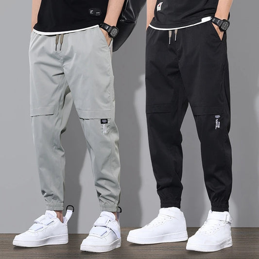 Casual Cargo Pants Men 2024 Hip Hop Streetwear Jogger Pant Fashion Trousers Multi-Pocket Casual Joggers Sweatpants Men Pants