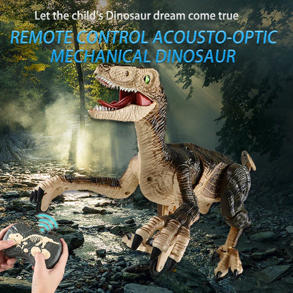 Remote Control Dinosaur Toys for Kids 2.4Ghz RC Dinosaur Robot Toy with Verisimilitude Sound for Kids Boys Girls Children's Gift