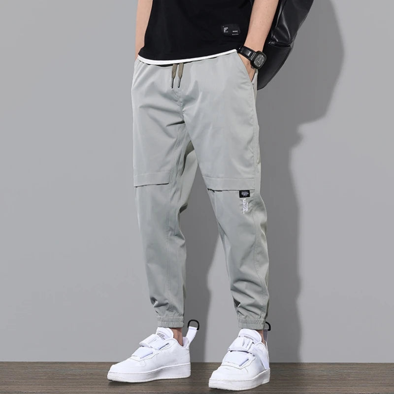 Casual Cargo Pants Men 2024 Hip Hop Streetwear Jogger Pant Fashion Trousers Multi-Pocket Casual Joggers Sweatpants Men Pants