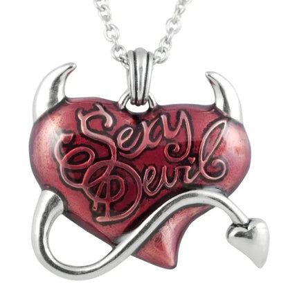 Sexy Devil Heart Necklace