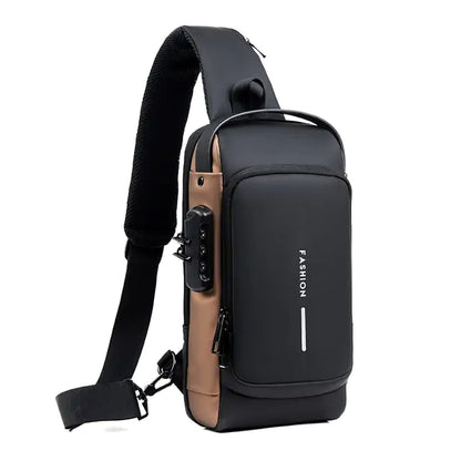 USB Shoulder Bag -Anti Theft Bag- BackPack Bag