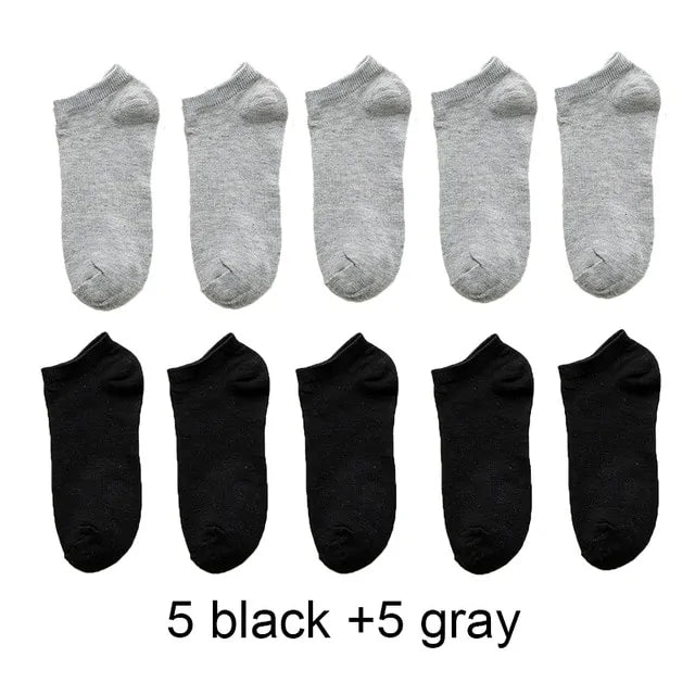 Breathable Sports Socks 10 PACK