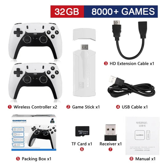 VIDEO GAME - M8 Plus Video Game Console- PLUG N PLAY VIDEO GAME CONSOLE