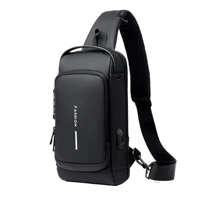 USB Shoulder Bag -Anti Theft Bag- BackPack Bag