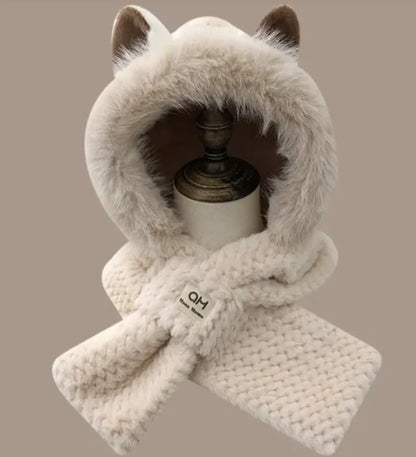 Fashion Trend -Winter Cute Furry Fox Ear Hat