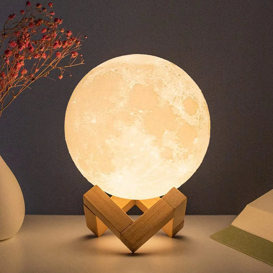 Moon Lamp LED Night Light - K & S Concepts Inc