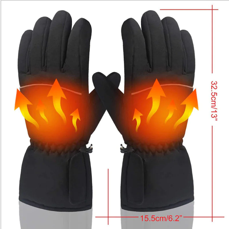 Heated Winter Gloves with Temperature Control