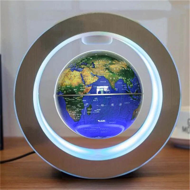 Magnetic Levitation Floating Globe Led Night Light-Levitron LED Floating Globe Light