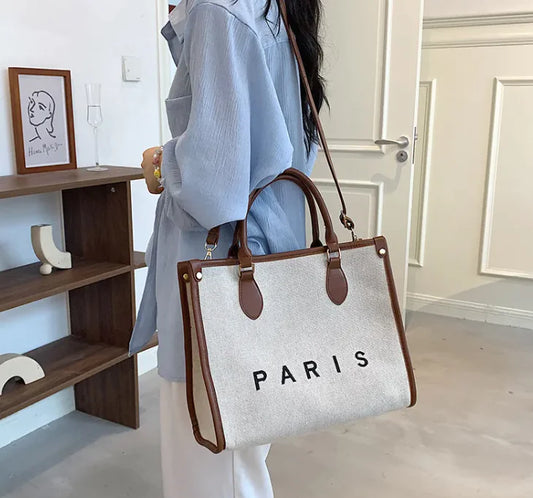 Minimalist Paris Tote Stylish Trend