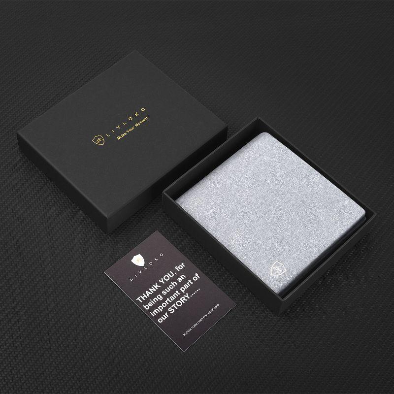 Bifold RFID Card Wallet Carbon Fibre