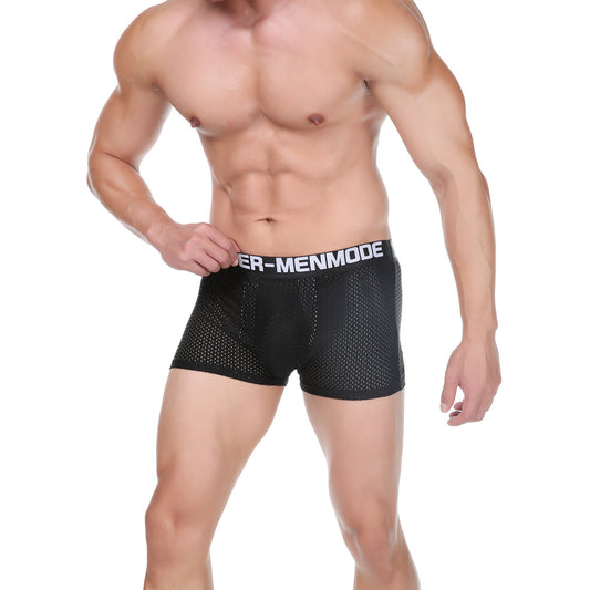 Men's Mesh Boxer Comfortable Breathable Underwear