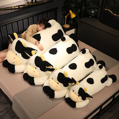 Cute Lying Cow Pillow Plush - Body Pillow