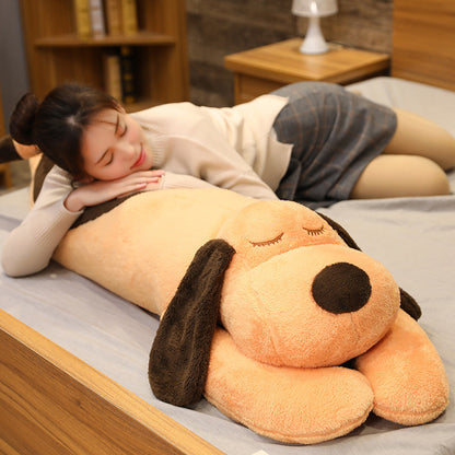 Sitting Dog Doll Cute Plush Sleeping Pillow